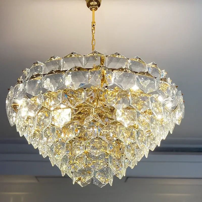 Moderni timanttikristallikattokruunu