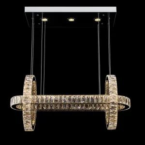 Moderni Zima-kristallikruunu, malli 2137, lineaarinen